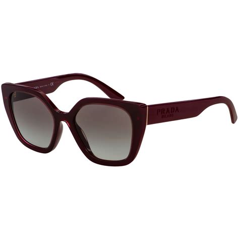 prada sunglasses pr 24xs uan0a7 bordeaux - grey gradient|Prada PR 24XS 52 Grey Gradient & Bordeaux Sunglasses.